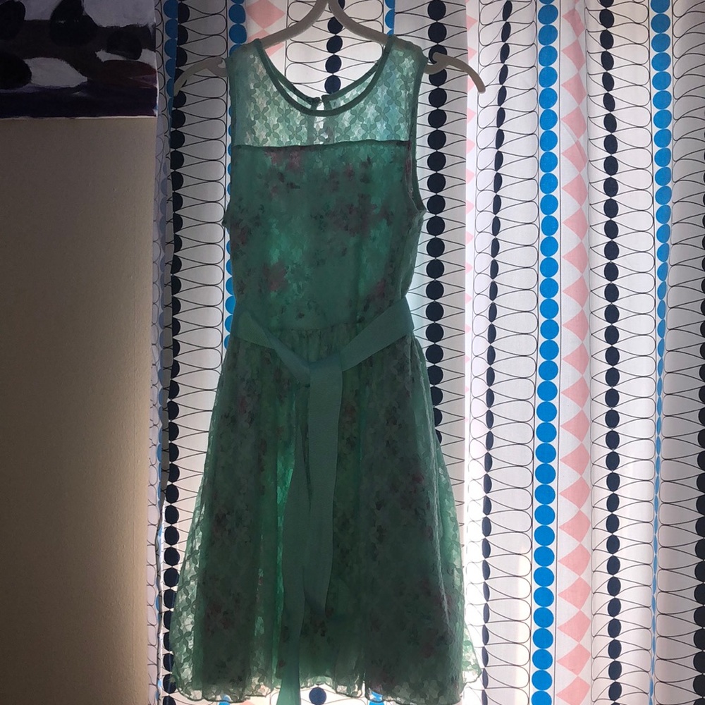 4 Ever Free Girl’s Aqua Lace Dress 👗
